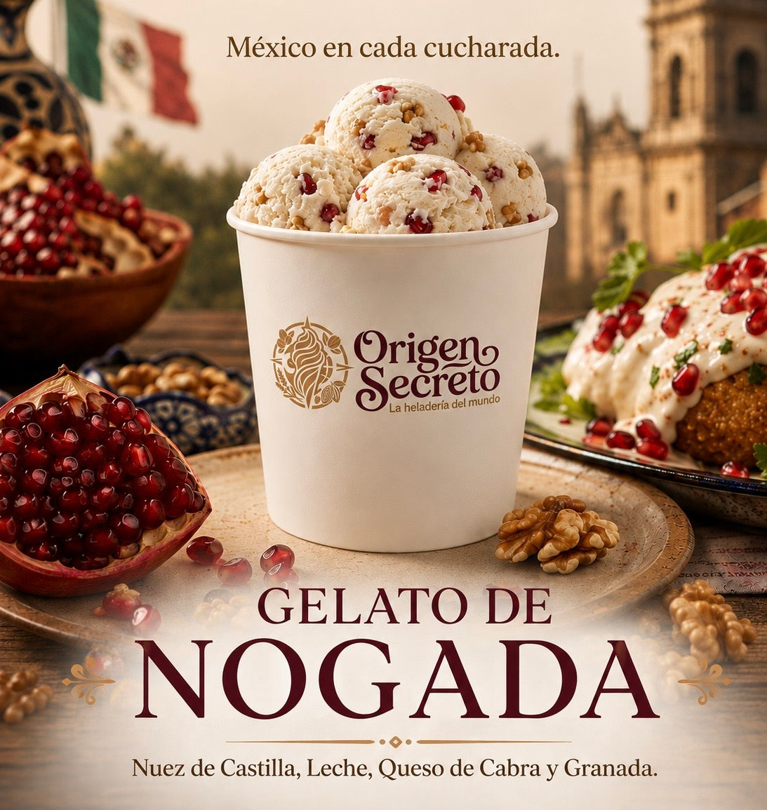 Nogada Mexicana (Envase de 950 ml / 32 oz) Precio sin IVA