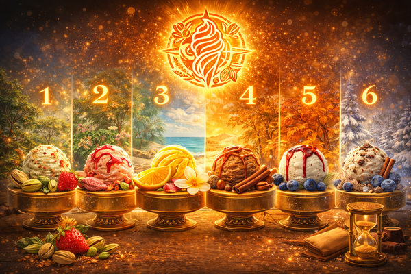 Cada colección es de 4 a 6 sabores de distintos rincones del mundo.